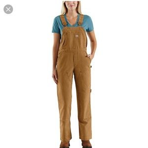 Women's Carhartt overalls size small 4/6 short